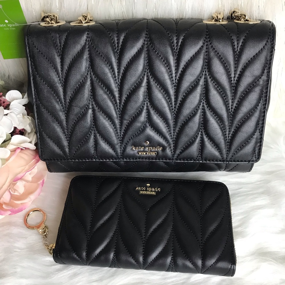 ❌SOLD❌Kate Spade Briar Lane Quilted Bag Wallet Set - Picture 4 of 8